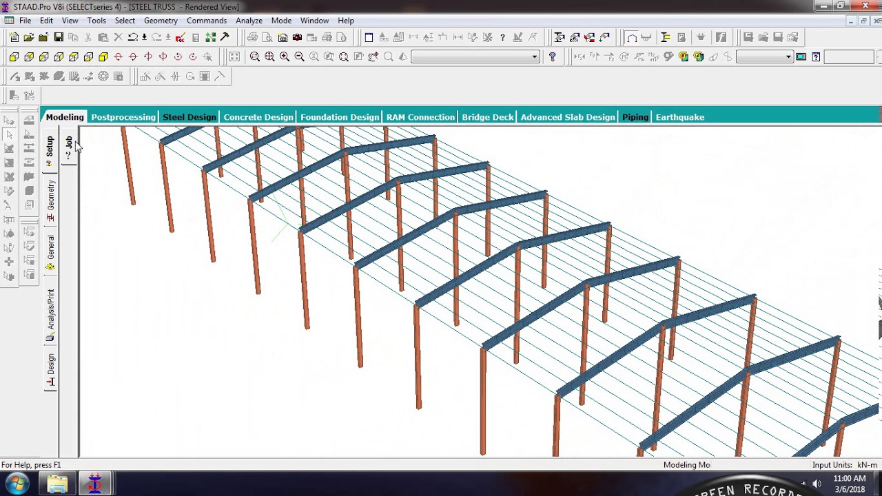 steel truss design software